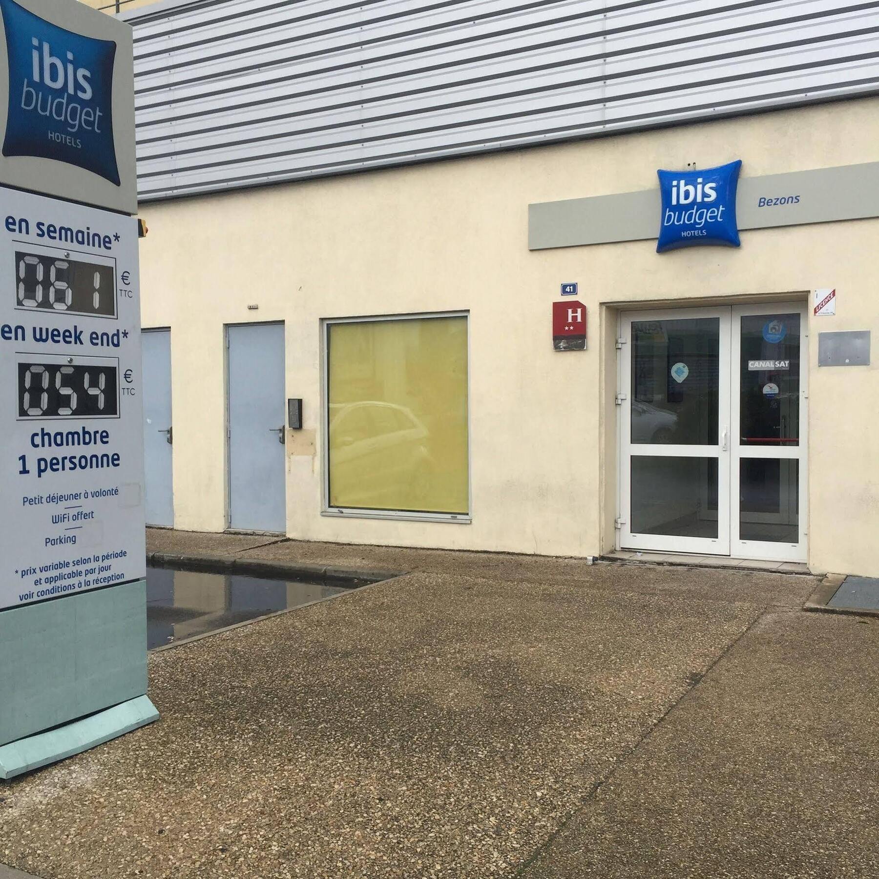 Ibis Budget Bezons Exteriör bild